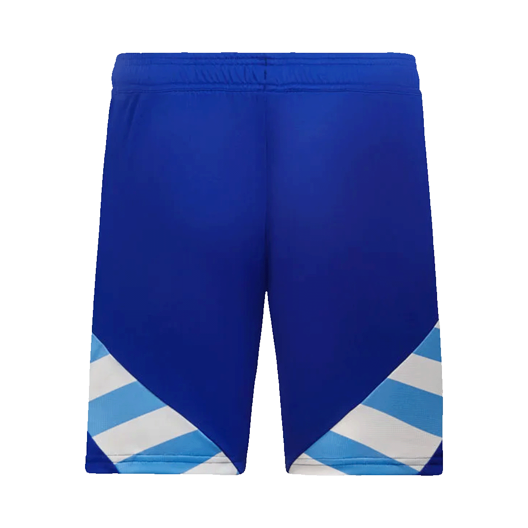 Men's Argentina Away Soccer Jersey Kit  (Jersey+Shorts+Socks) 2024