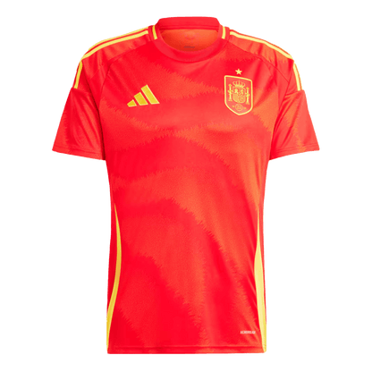 Spain Home Soccer Jersey Kit(Jersey+Shorts+Socks) Euro 2024