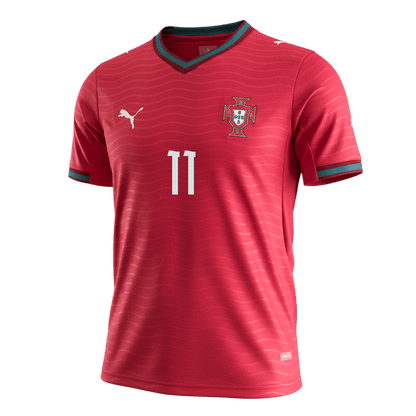 JOÃO FÉLIX #11 Portugal Home Football Shirt World Cup 2026 Red