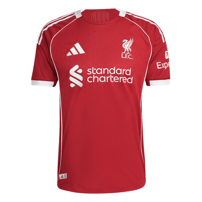 ISAK #9 Authentic Liverpool Home Soccer Jersey 25/26 Red