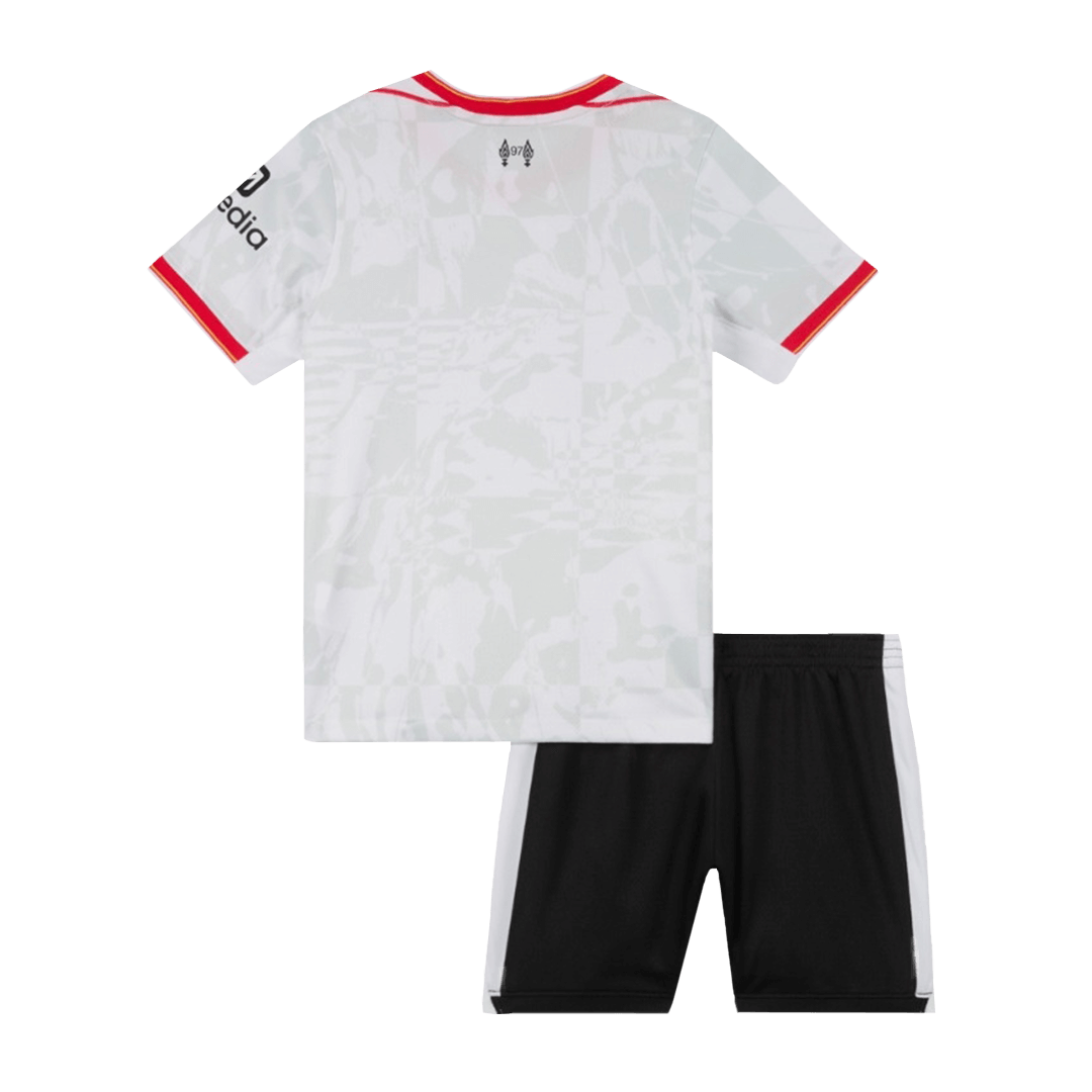 Liverpool Cheap Kids Kit Third Away 2024/25 (Shirt+Shorts)