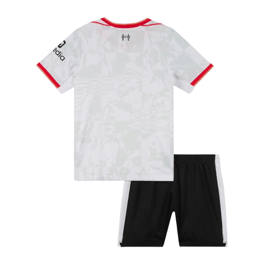 Liverpool Cheap Kids Kit Third Away 2024/25 (Shirt+Shorts)