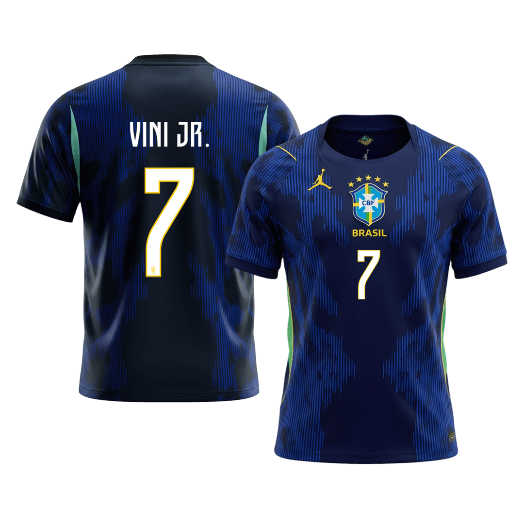 Brazil VINI JR Men's Away Jersey #7 World Cup 2026