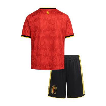 Belgium Home Kids Kit (Shirt + Shorts) World Cup 2026