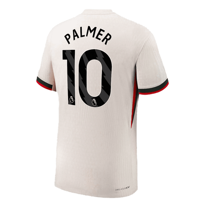 Authentic PALMER #10 Chelsea Away Soccer Jersey 2025/26 White