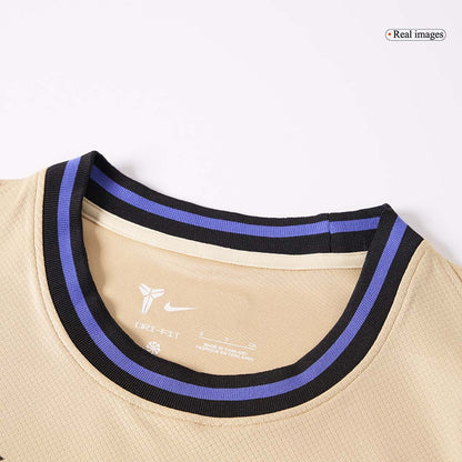 Barcelona Away Soccer Jersey Kit(Jersey+Shorts+Socks) 2025/26 Yellow&Black