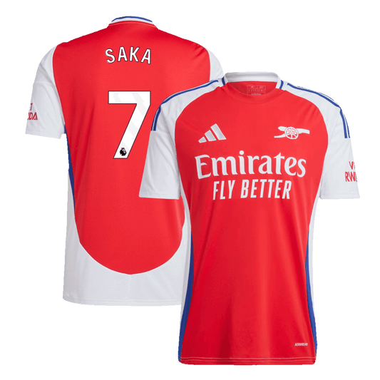 SAKA #7 Arsenal Home Football Shirt