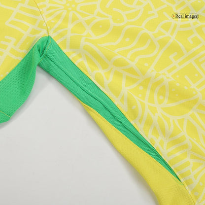 RODRYGO #10 Brazil Home Soccer Jersey Copa America 2024