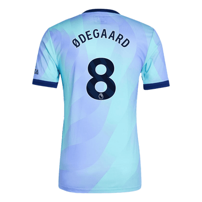 Authentic ØDEGAARD #8 Arsenal Third Away Soccer Jersey 2024/25