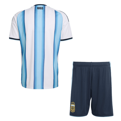 Argentina Home Soccer Jersey Kit(Jersey+Shorts) 2026