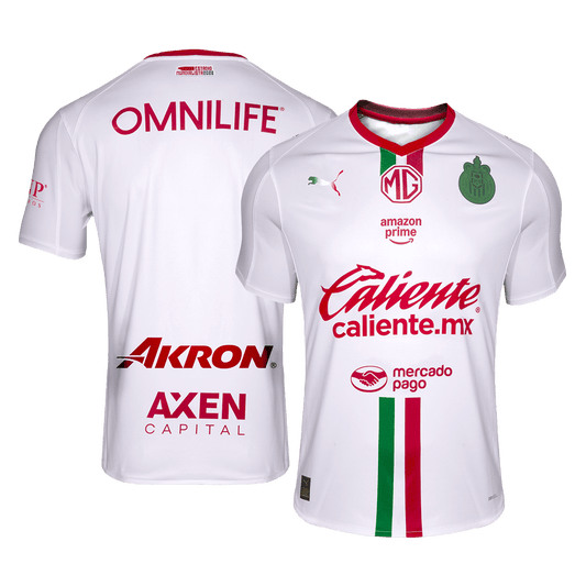 Chivas Away Soccer Jersey 2025/26 White