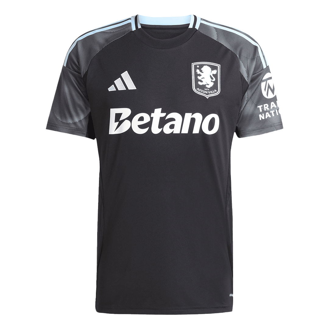 Aston Villa Away Soccer Jersey 25/26 Black