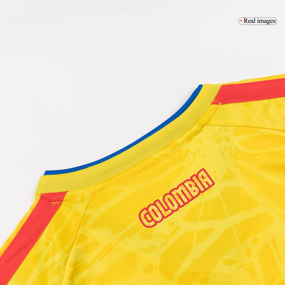 Colombia Home Kids Kit (Shirt + Shorts) World Cup 2026