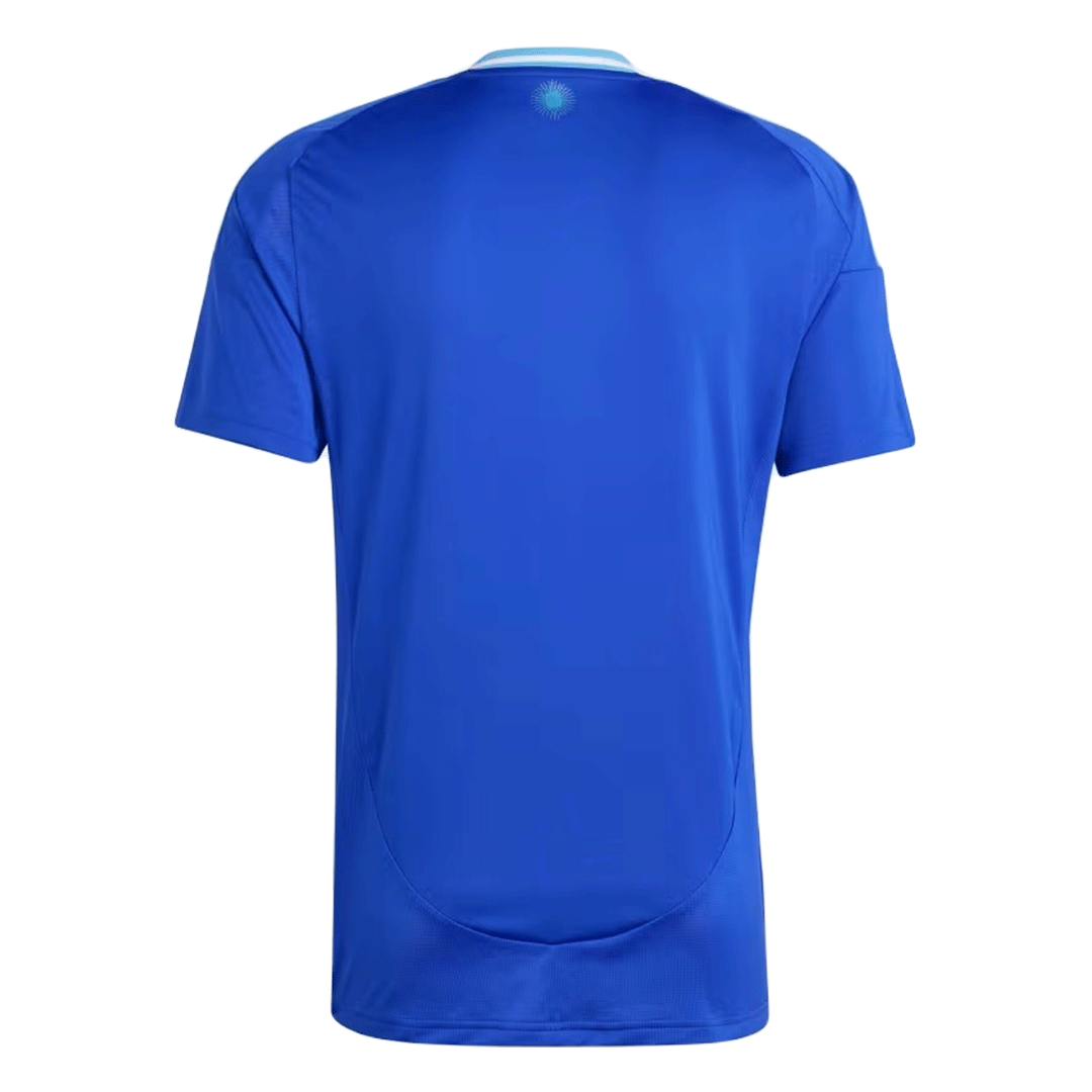 Men's Argentina Away Soccer Jersey Kit  (Jersey+Shorts) 2024