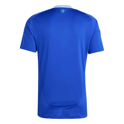 Men's Argentina Away Soccer Jersey Kit  (Jersey+Shorts) 2024