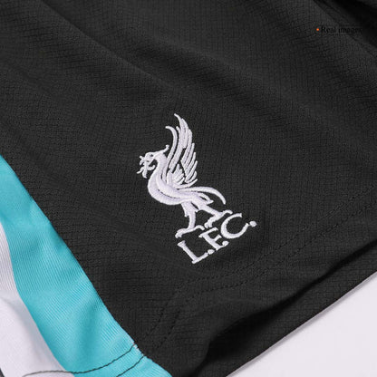 Kid's Liverpool Away Football Shirt Kit(Shirt+Shorts)