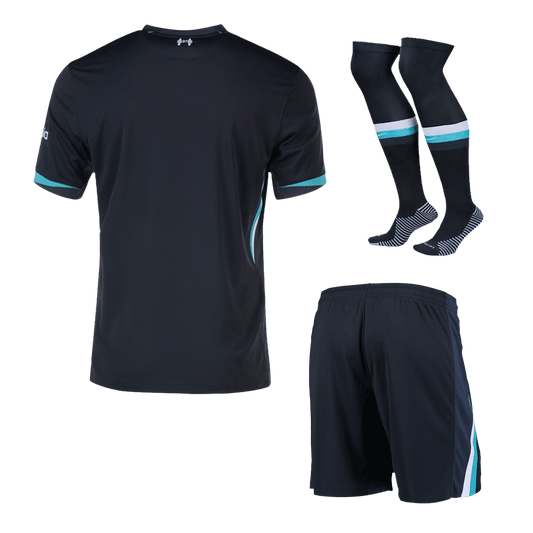 Liverpool Away Football Shirt Kit(Shirt+Shorts+Socks)
