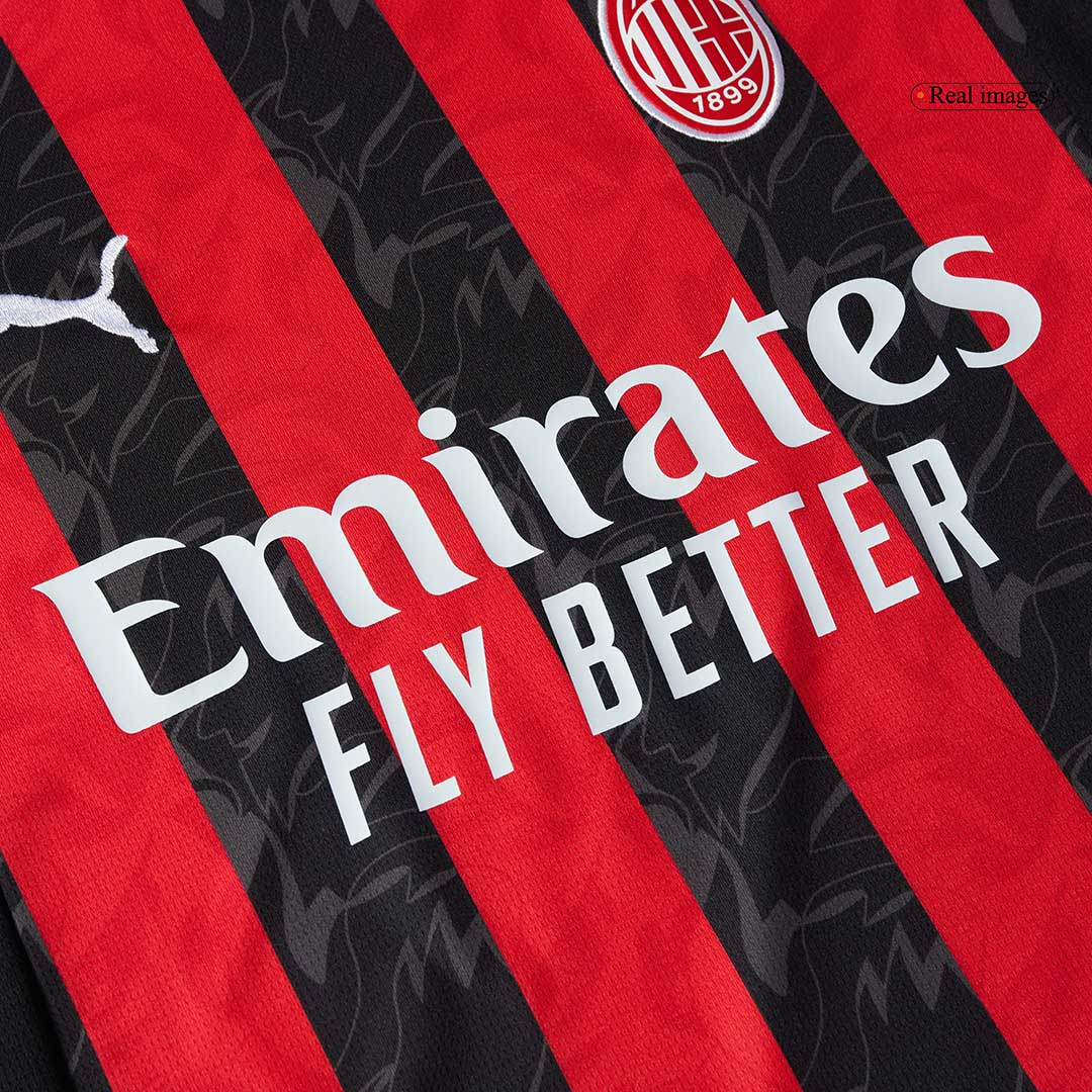 MODRIĆ #14 AC Milan Home Soccer Jersey 2025/26 Red&Black
