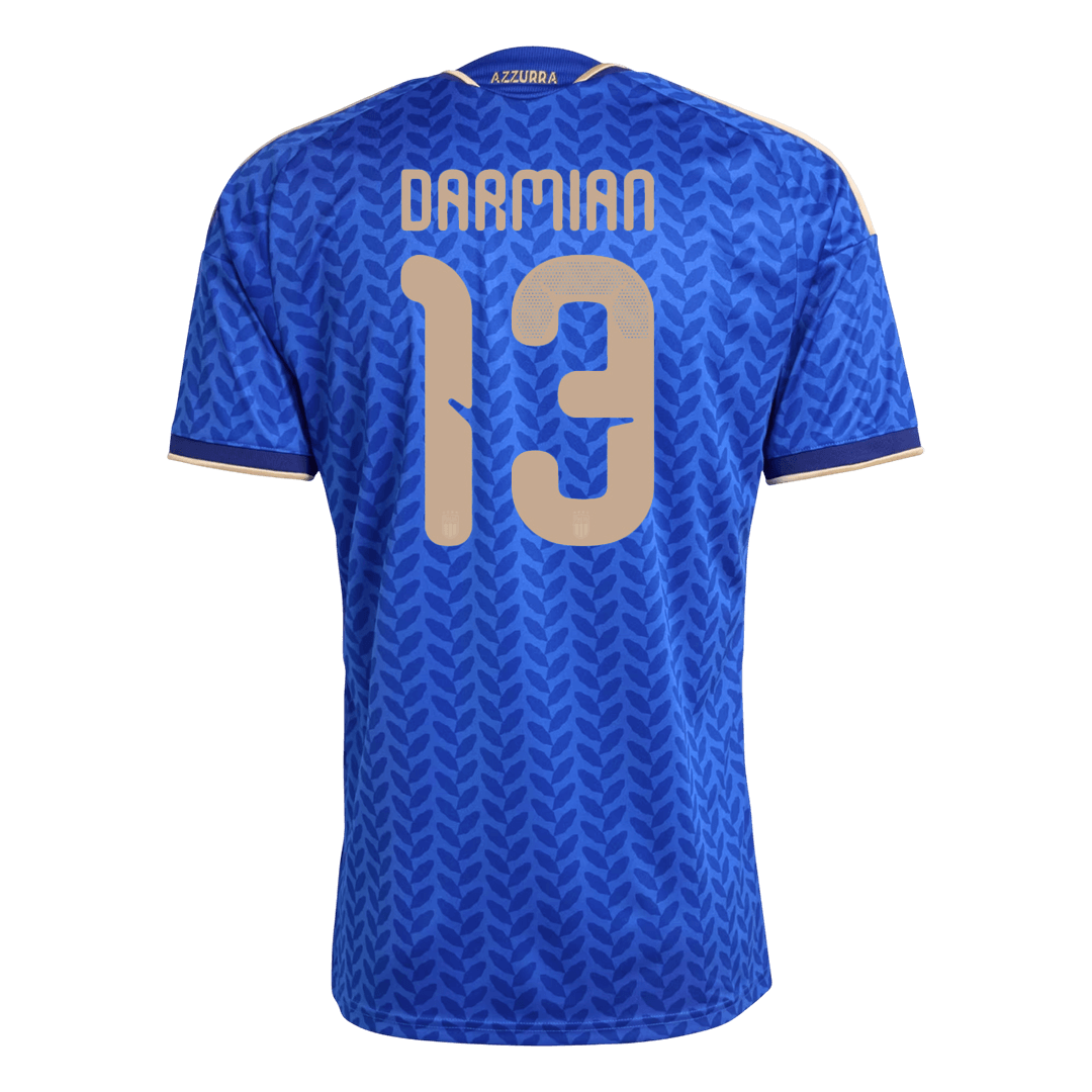 Men's Italy DARMIAN Home Jersey #13 World Cup 2026