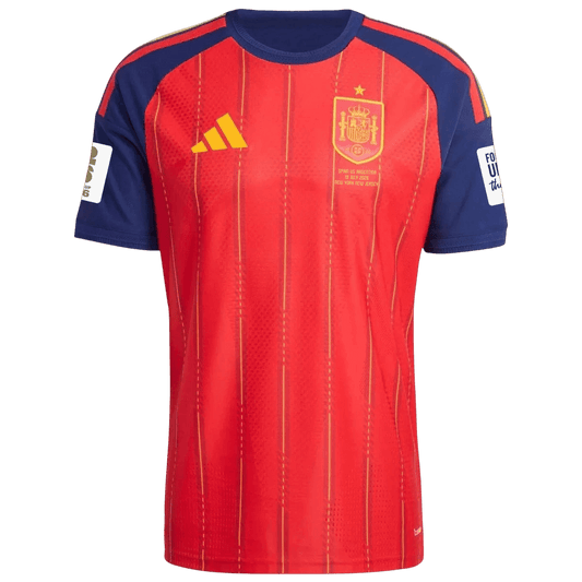 Authentic Spain Home Soccer Jersey 2026
