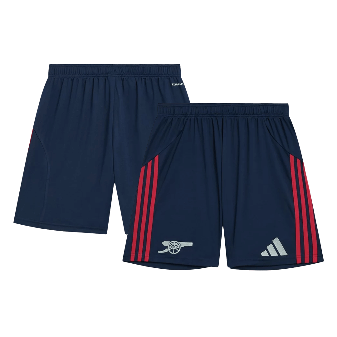 Arsenal Away Soccer Jersey Kit(Jersey+Shorts) 2025/26 Blue