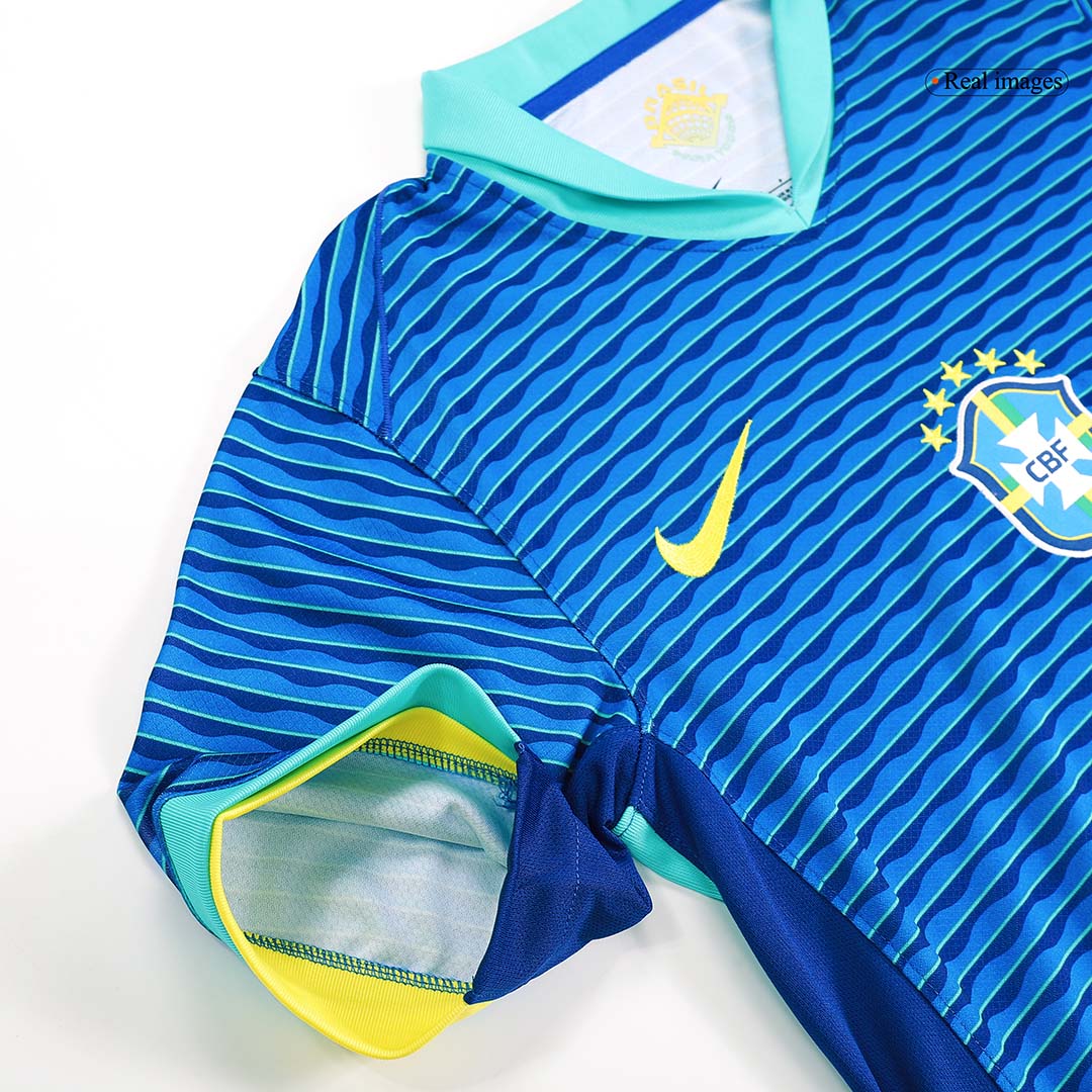 RAPHINHA #11 Brazil Away Soccer Jersey Copa America 2024