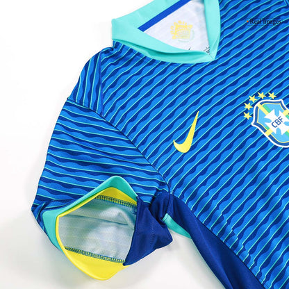 VINI JR. #7 Brazil Away Soccer Jersey Copa America 2024