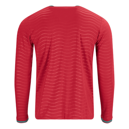 Authentic Portugal Home Long Sleeve Soccer Jersey 2026