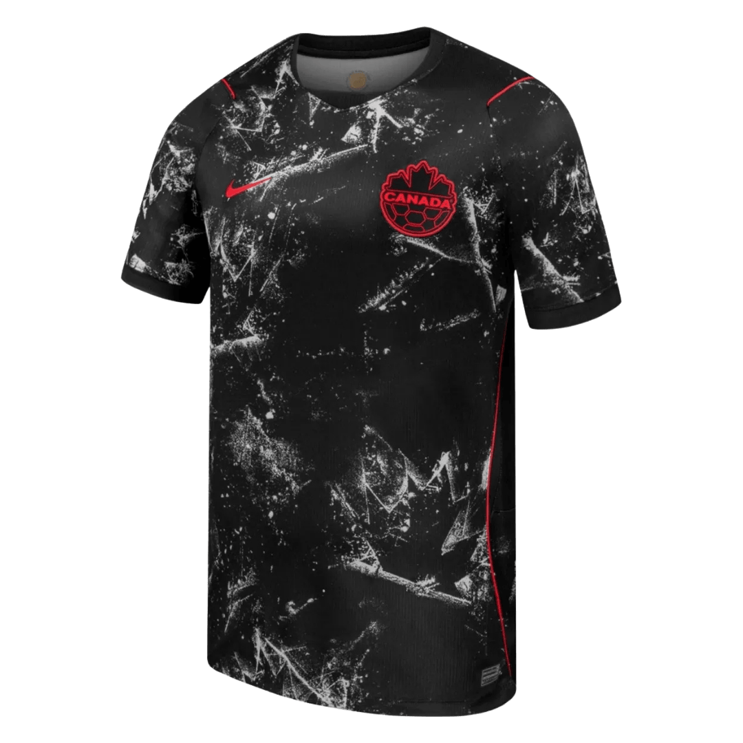Canada Away Football Shirt World Cup 2026 Black