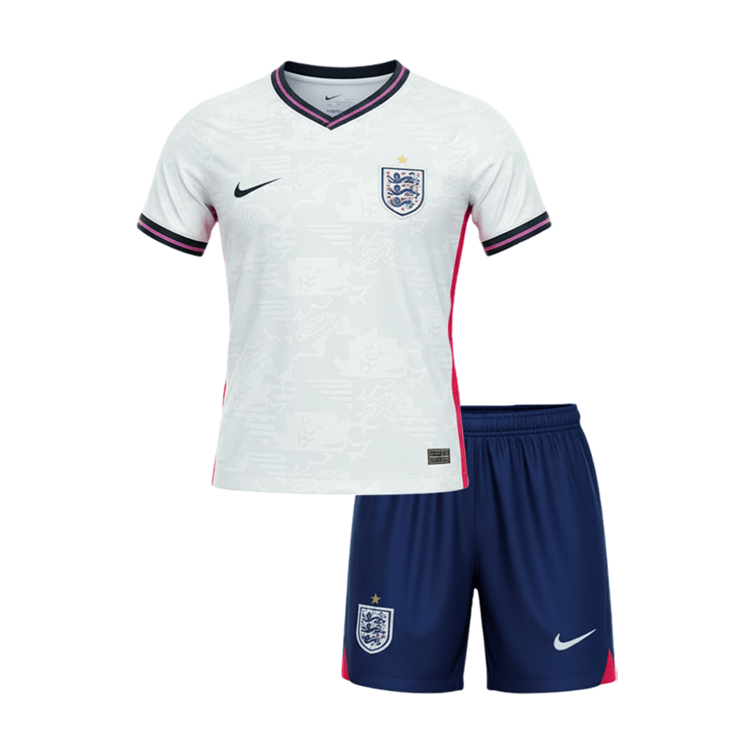 England Home Kids Kit (Shirt + Shorts) World Cup 2026