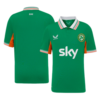 Men's Ireland Home Soccer Jersey 2025 Green - Women's Team