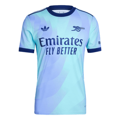 Authentic ØDEGAARD #8 Arsenal Third Away Soccer Jersey 2024/25