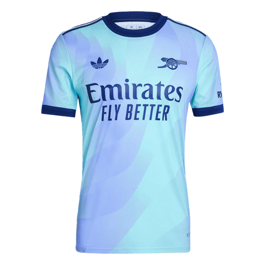Authentic ØDEGAARD #8 Arsenal Third Away Soccer Jersey 2024/25