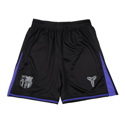 Barcelona Away Soccer Shorts 25/26 Black