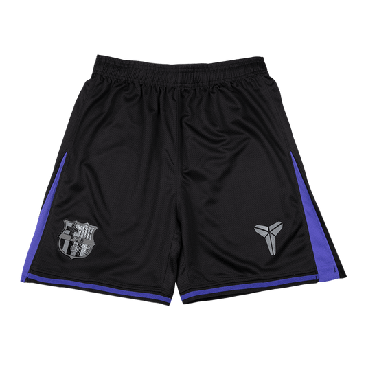 Barcelona Away Soccer Shorts 25/26 Black