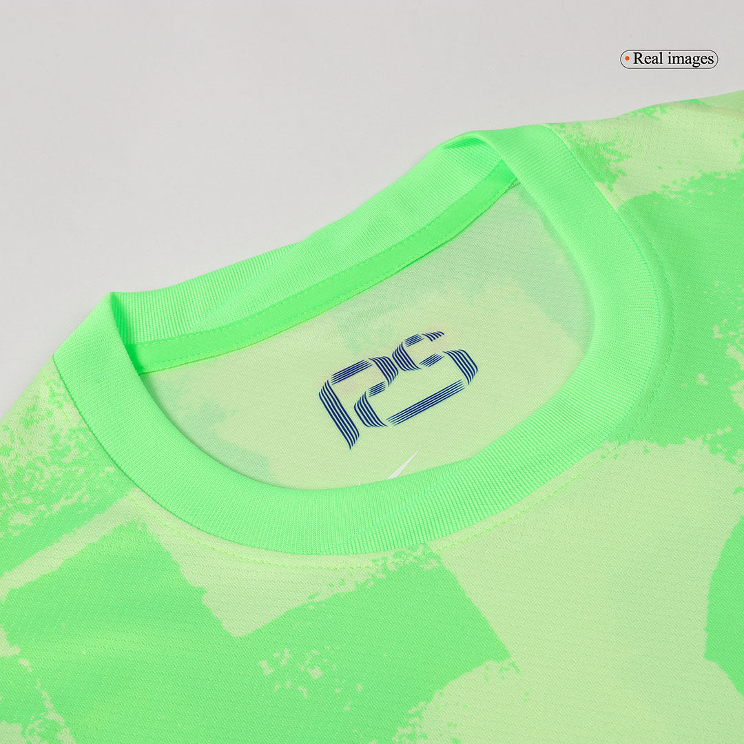 LAMINE YAMAL #19 Barcelona Third Away Soccer Jersey  - UCL£¨Spotify Logo Without Text£©