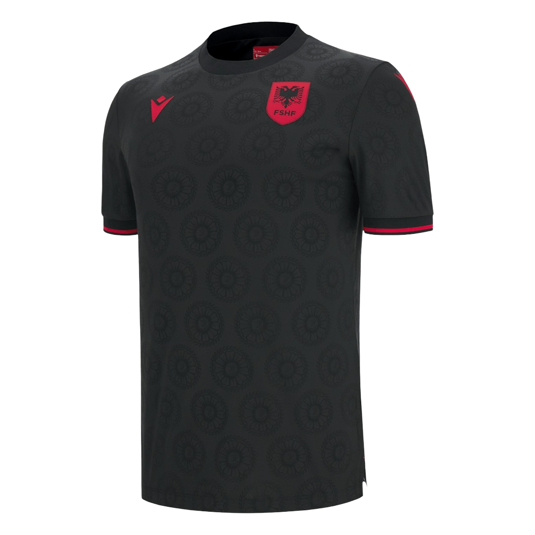 Albania Third Football Shirt World Cup 2026 Black