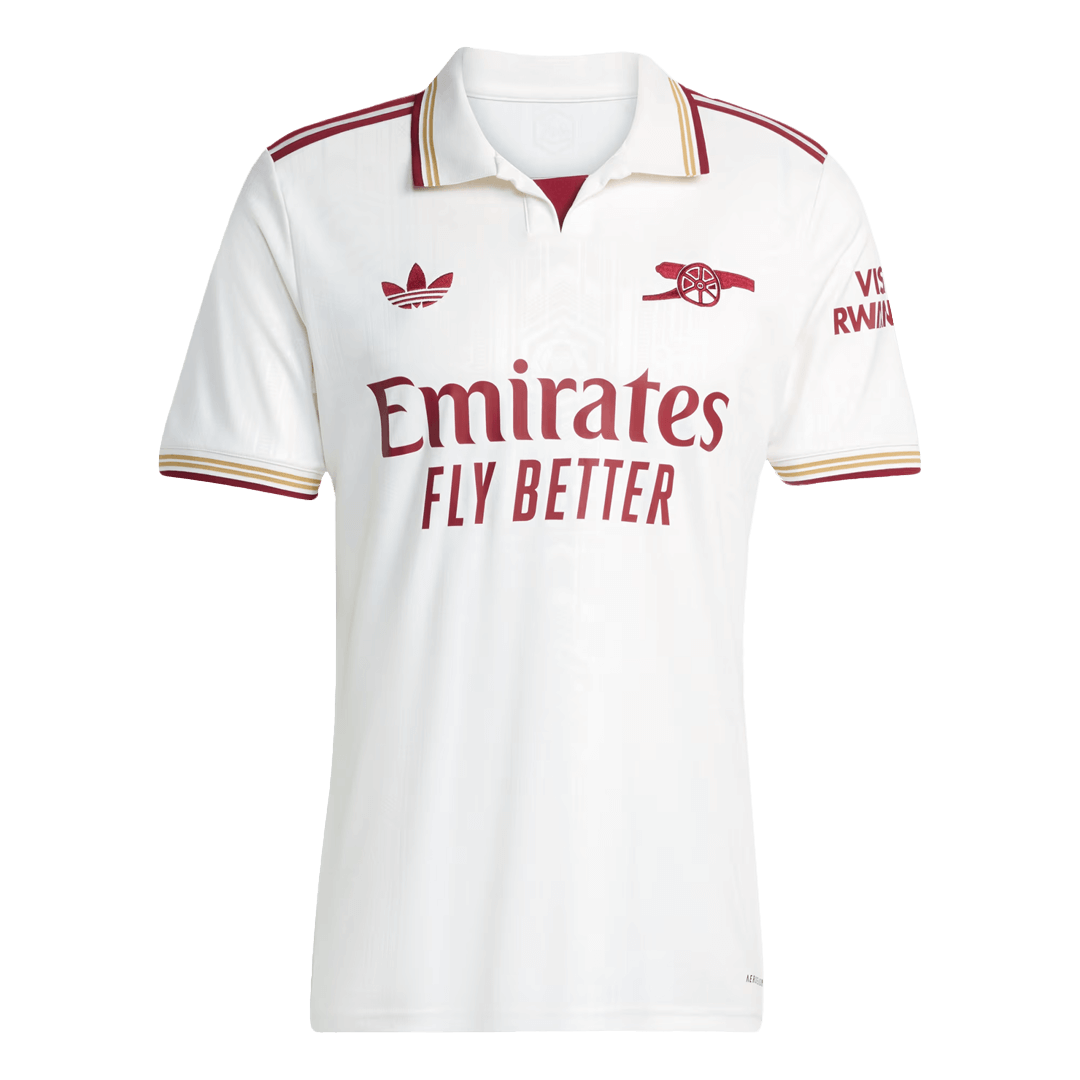 Arsenal Third Away Soccer Jersey Kit(Jersey+Shorts) 2025/26