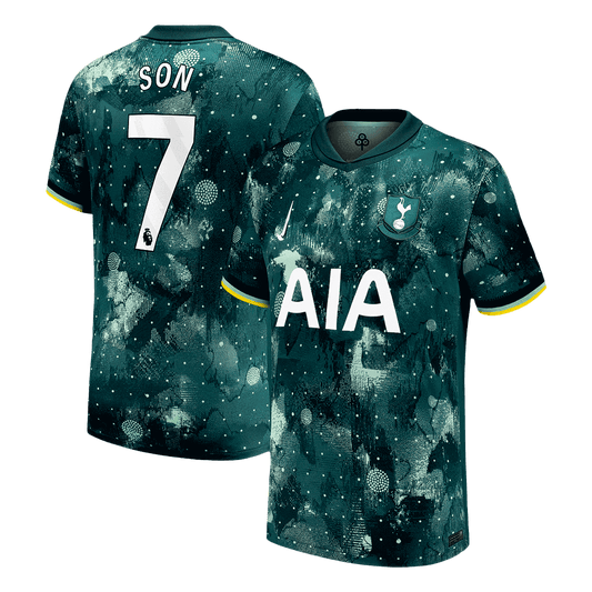 SON #7 Tottenham Hotspur Third Away Football Shirt 2024/25