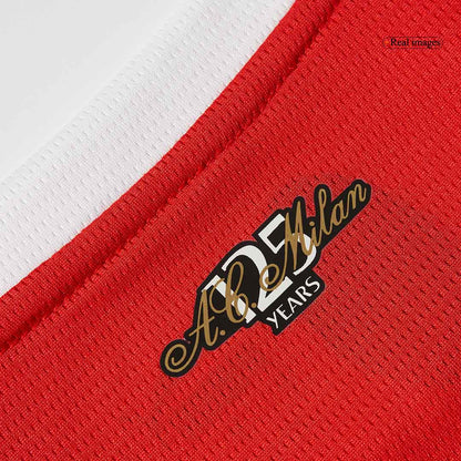 AC Milan Home Long Sleeve Soccer Jersey 2024/25