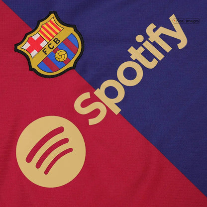 Barcelona Home Long Sleeve Football Shirt 2024/25