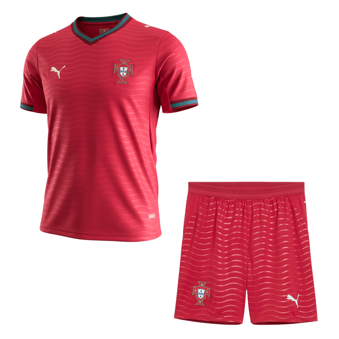 Men's Portugal Home Kit (Shirt + Shorts) World Cup 2026
