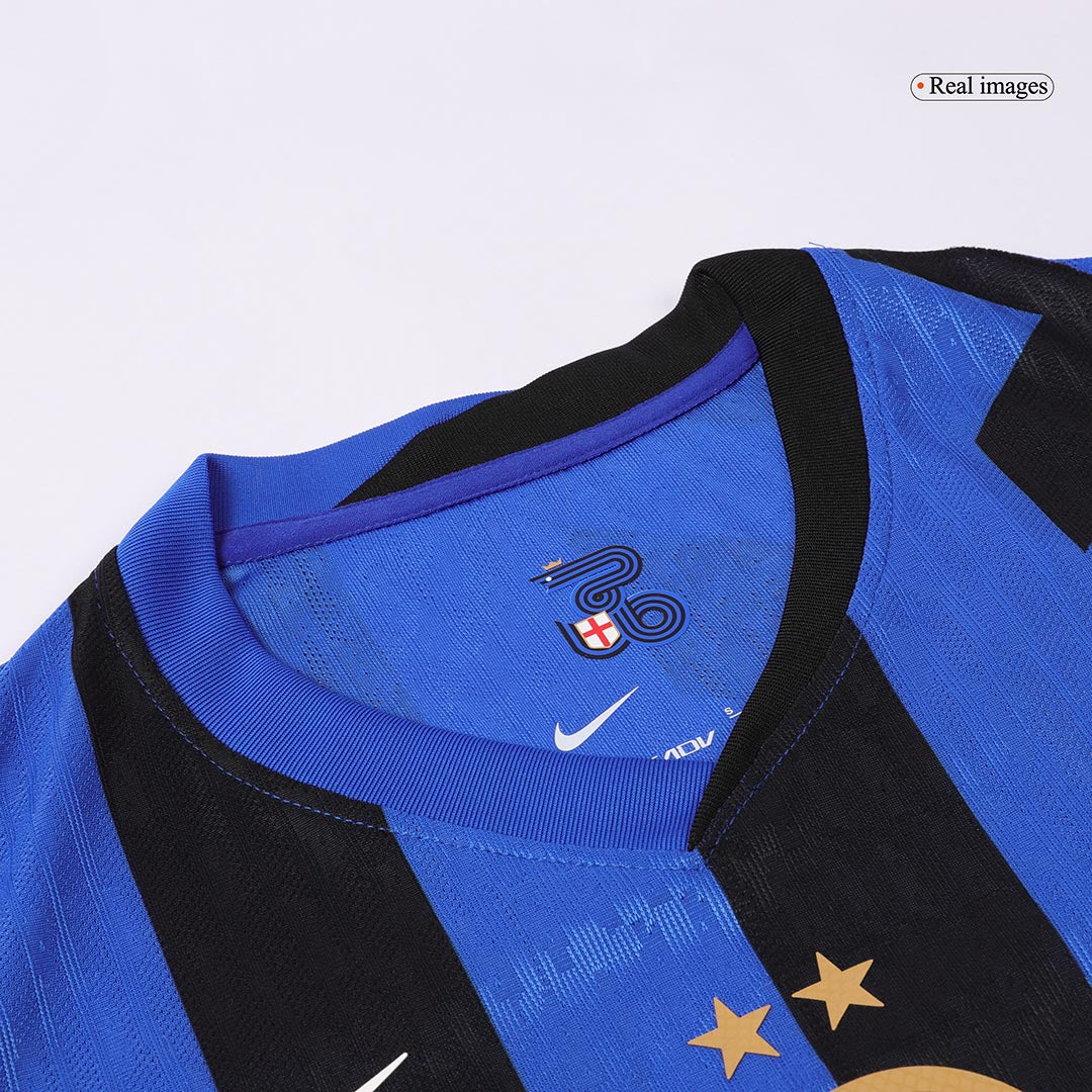 Authentic LAUTARO #10 Inter Milan Home Soccer Jersey 2024/25