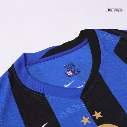Authentic LAUTARO #10 Inter Milan Home Soccer Jersey 2024/25