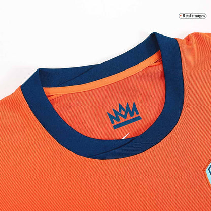 VIRGIL #4 Netherlands Home Soccer Jersey Euro 2024