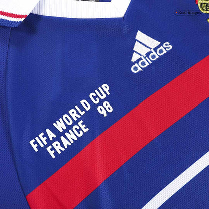 Retro 1998 France World Cup Home Soccer Jersey