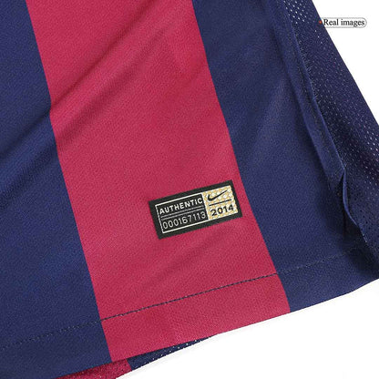 Retro NEYMAR JR #11 2014/15 Barcelona Home Soccer Jersey