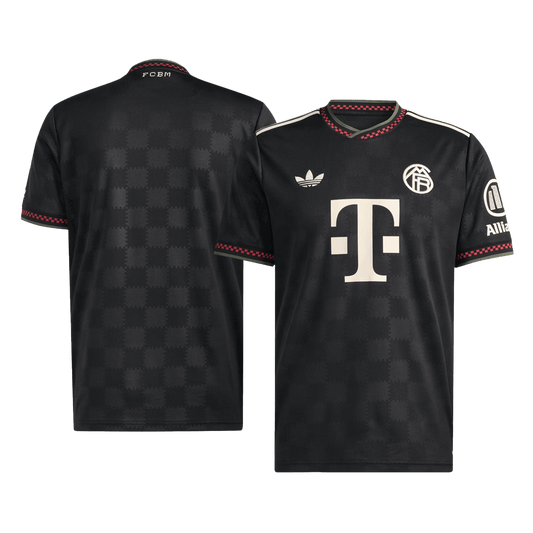 Bayern Munich Third Away Soccer Jersey 2025/26 Black