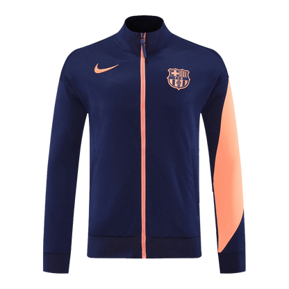 25/26 Barcelona Training Jacket Kit(Jacket+Pants) Navy&Orange