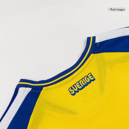 Men's Sweden Home Shirt World Cup 2026 Version - Slim Fit